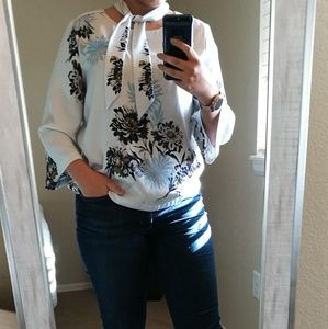 Ann Taylor Floral Shirt